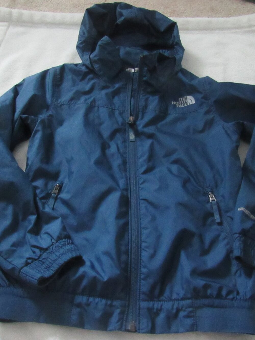 The North Face Blue Windbreaker Jacket Medium USED